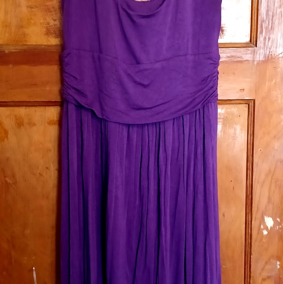 Purple Tank dress - Picture 1 of 3